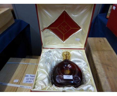 Louis XIII Remy Martin Grande Champagne Cognac in Fine Baccarat Decanter with glass stopper. No BB 1348 1 x 70cl bt In Presen