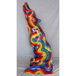Rainbow Artist: Julie Fletcher This design was inspired by Julie’s love of bright colour,