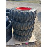 UNUSED Set of 4 10-16.5 Tires on rims
