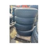UNUSED Set of 4 ST205/75R15 Radial Trailer Tires