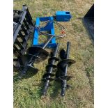 UNUSED Auger Attachment W/ 3 Bits