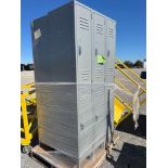 Filing Cabinet W/ 6 Lockers