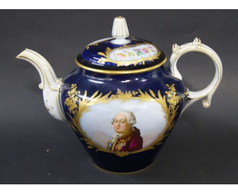 A 19th Century Sèvres-style teapot