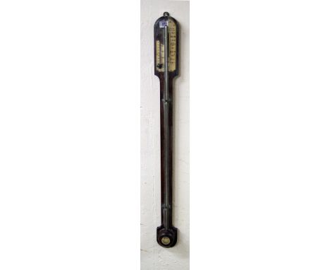 A 19th century stick barometer, for restoration