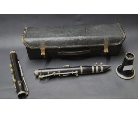 Cased clarinet by Blesson & Co. Ltd. of London, England