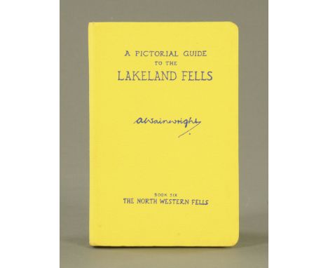 Alfred Wainwright "A Pictorial Guide to The Lakeland Fells", first edition.