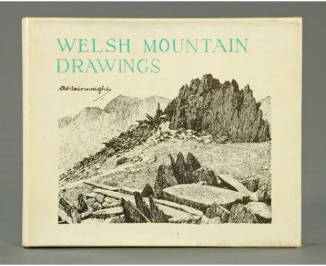 Alfred Wainwright "Welsh Mountain Drawings" first edition.