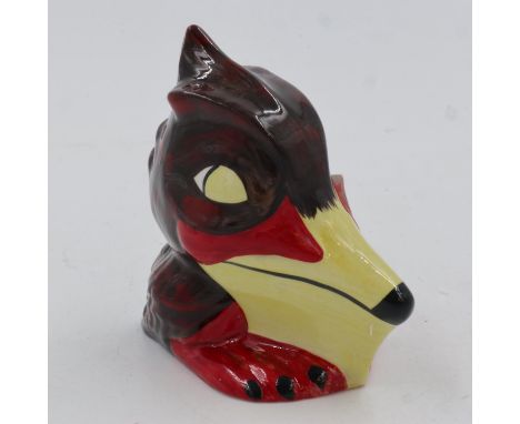 Lorna Bailey small bird, no cracks or chips, H: 10 cm. UK P&amp;P Group 1 (£16+VAT for the first lot and £2+VAT for subsequen