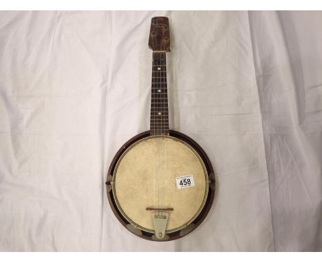 Melody Junior vintage banjo. UK P&amp;P Group 2 (£20+VAT for the first lot and £4+VAT for subsequent lots) 
