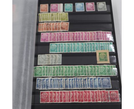 Large in-depth collection of German Federal Republic stamps, mint and used from 1949 until re-unification of Germany. UK P&am