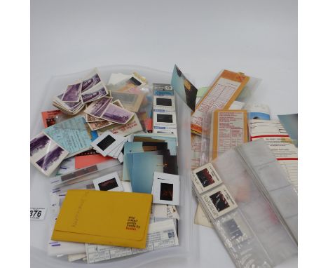 Mixed train photographs with negatives and slides. UK P&amp;P Group 2 (£20+VAT for the first lot and £4+VAT for subsequent lo
