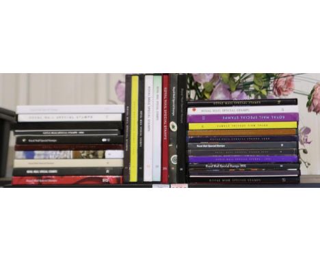 Thirty two Royal Mail stamp year books, 1984 to 2015 (no stamps). UK P&amp;P Group 1 (£16+VAT for the first lot and £2+VAT fo