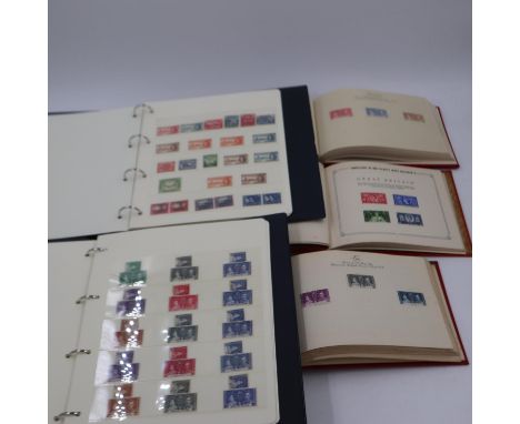 Coronation stamps May 1937 (two albums), and a further two albums of George VI coronation stamps. UK P&amp;P Group 2 (£20+VAT
