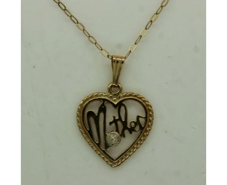 9ct gold fine chain, L: 45 cm, 1.1g. UK P&amp;P Group 0 (£6+VAT for the first lot and £1+VAT for subsequent lots) 