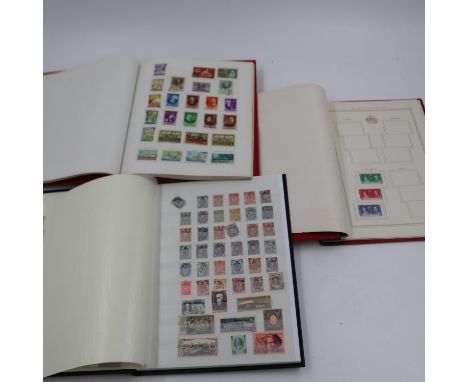 Three mixed stamp albums. UK P&amp;P Group 3 (£30+VAT for the first lot and £8+VAT for subsequent lots) 