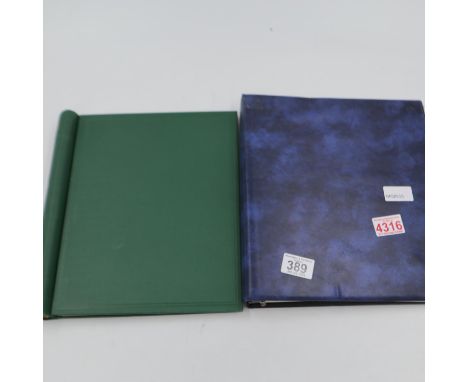 Two commonwealth stamp albums. UK P&amp;P Group 1 (£16+VAT for the first lot and £2+VAT for subsequent lots) 