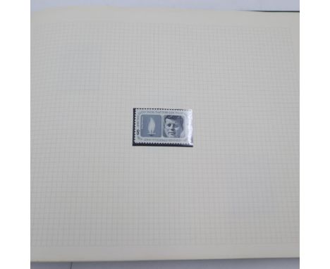 Album Of John F Kennedy world stamps. UK P&amp;P Group 1 (£16+VAT for the first lot and £2+VAT for subsequent lots) 