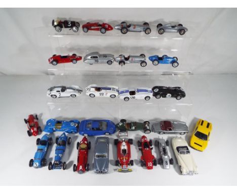Diecast - 26 diecast model motor vehicles, predominantly racing cars to include, IXO, Toy Collection Model, Solido, Danhausen