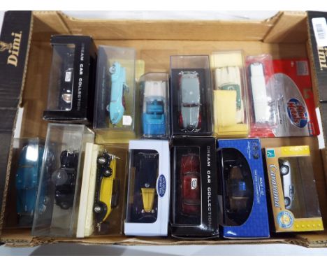 Diecast models - 13 diecast model motor vehicles to include Rex Toys, Dream Car Collection by Motor Max, Auto D'Elite, Carara