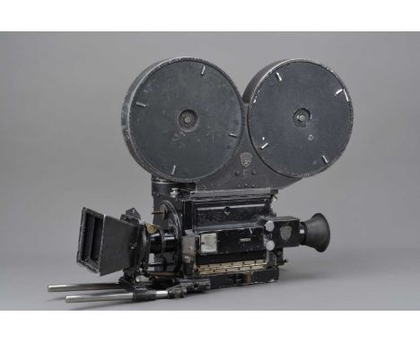 A Mitchell NC 35mm Film Camera, Mitchell Camera Corp.West Hollywood, serial no 275,  1945, sold to a UK studio, paint scratch