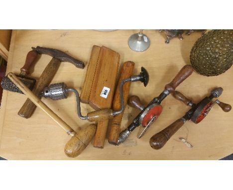 A Quantity of Vintage Tools.