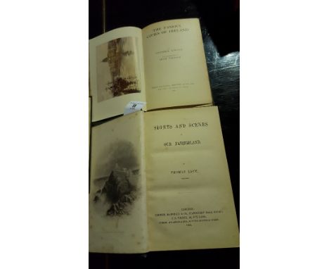 Sights and Scenes in Our Fatherland by Thomas Lacy (Wexford), London: Simpkin, Marshall & Co.,1863. First Edn., engd. frontis