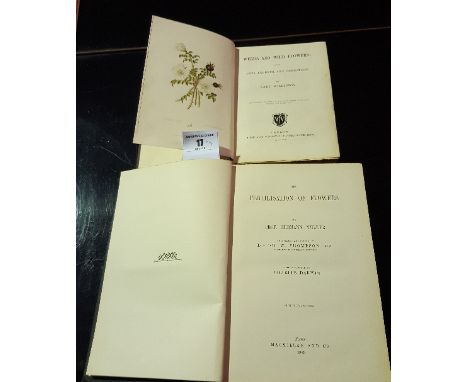 The Fertilisation of Flowers by Prof. Hermann Muller. Macmillan, 1883, first edition in English, preface by Darwin, 2pp. adve