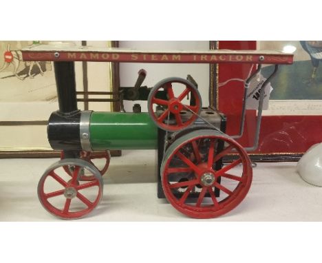 A Mamod Steam Tractor.