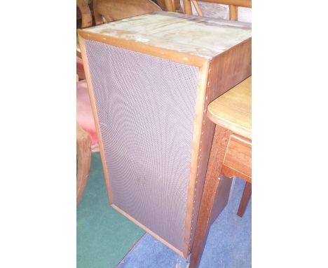 A Very Unusual Vintage Speaker of Large Proportions; purchased in Harrods.