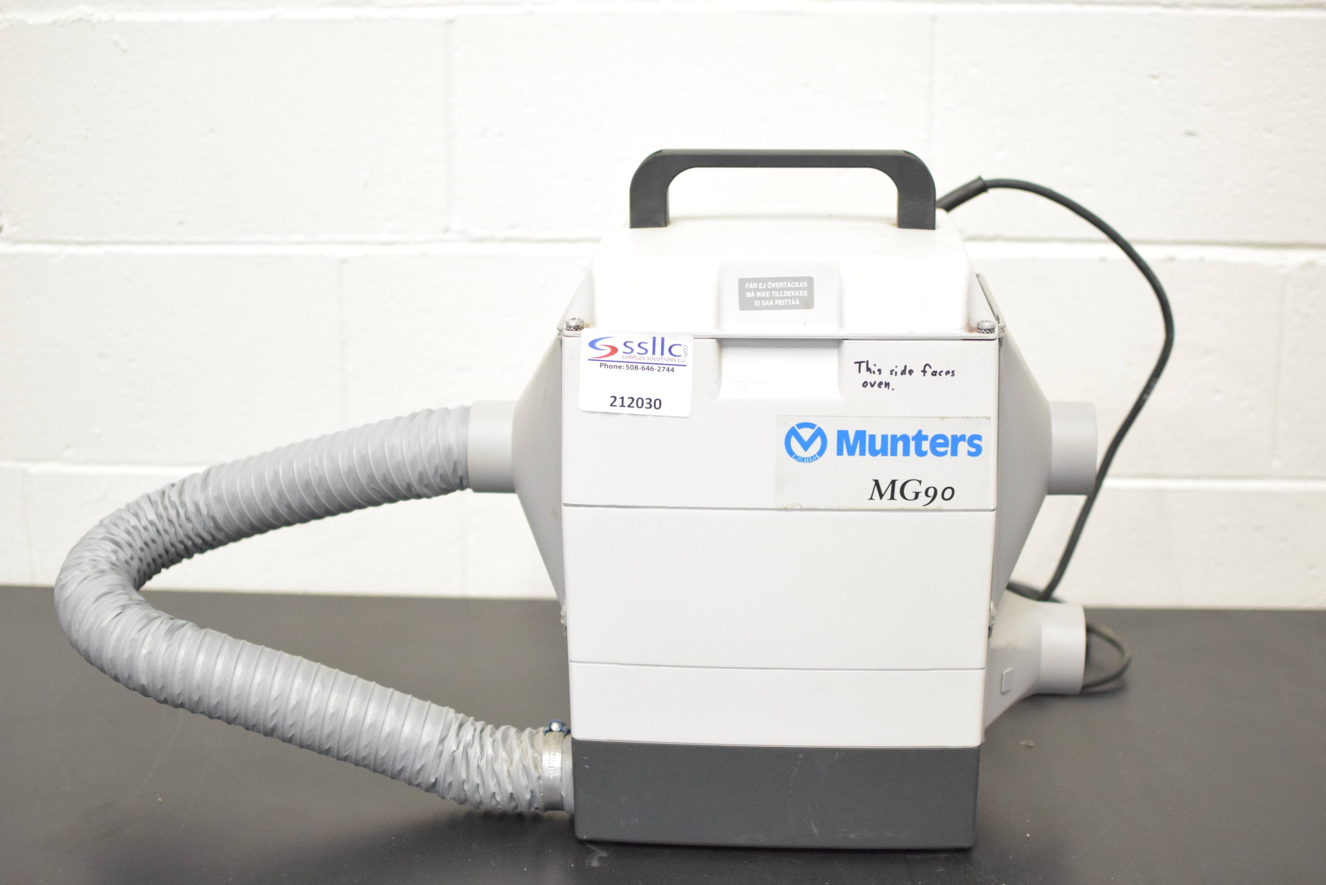 Munters MG90 Dehumidifier , Electrical: 115V, ~50/60Hz, SSLLC # 212030 | Munters Mg 90 Wiring Diagram | | Bidspotter.com