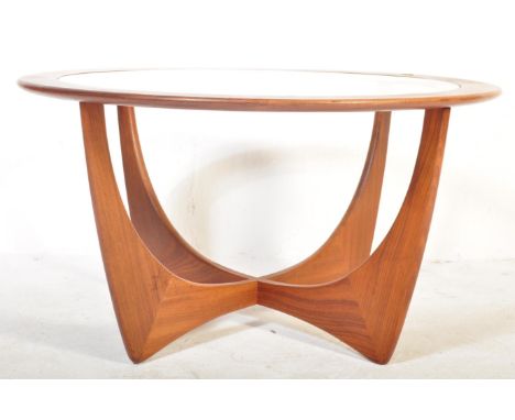 Victor B. Wilkins - G Plan - Astro - A retro vintage 1960's teak wood atomic / coffee / centre occasional table with drop in 