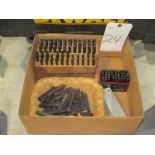 Lot of Assorted Metal Stamps