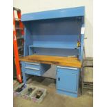 Lista 30" x 72" Wooid top Work Bench