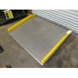 10,000 lb. 60" x 48" Aluminum Dock Plate