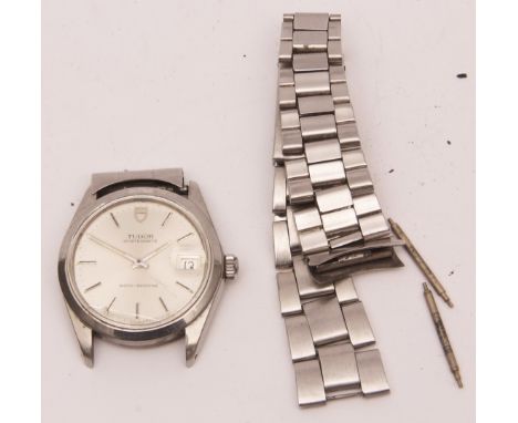 Third quarter of 20th century stainless steel centre seconds calendar wristwatch, Tudor "Oyster Date", ref 6426/0, 3493296, t