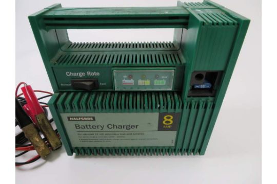 12 volt battery charger halfords