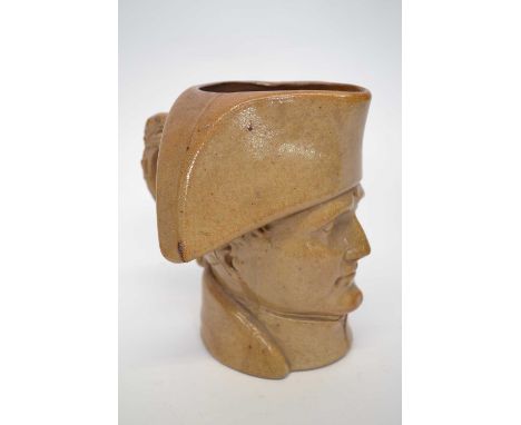 Buff pottery model of Napoleon by Stephen Green, 19cm high