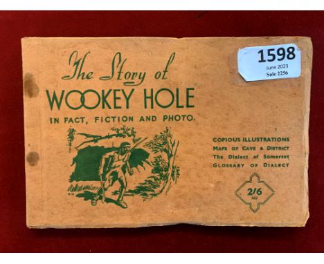 Book 'The Story of Wookey Hole'-in fact,fiction, and photo-first edition 1948-fairly good condition