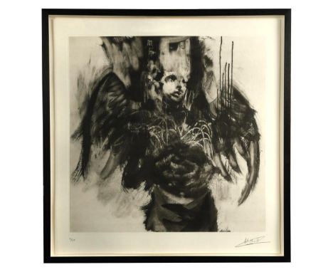 § Antony Micallef (British, b. 1975) Icarus signed lower right in pencil 'Ant Micallef' and numbered '9/20' lithograph on Som