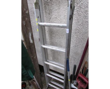 ABRU ALUMINIUM THREE WAY LADDER