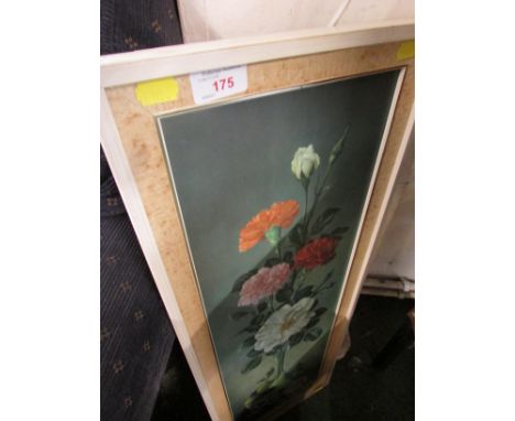 VINTAGE PRINT ON BOARD TITLED CARNATION PANEL AFTER JAMES NOBEL.