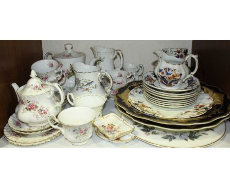 SECTION 5. A number of Royal Albert 'Serenity' and 'Michaelmas Daisy' pattern tea wares etc. together with various other cera