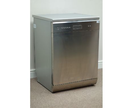 Smeg stainless steel dishwasher, W60cm (This item is PAT tested - 5 day warranty from date of sale)   Condition Report   Clic