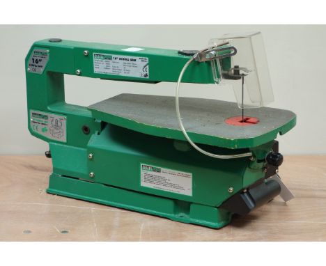 Sealey SM43V2 16'' scroll saw (This item is PAT tested - 5 day warranty from date of sale)   Condition Report   Click here fo