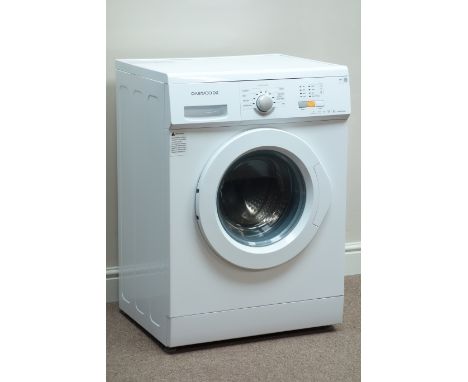 Daewoo DWD-GM1211 washing machine, W59cm (This item is PAT tested - 5 day warranty from date of sale)   Condition Report   Cl