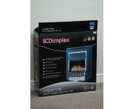 Dimplex Cheriton electric fire - boxed (This item is PAT tested - 5 day warranty from date of sale)   Condition Report   Clic