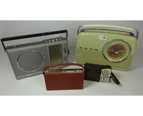 Bush receiver TR 82 CL and three other Vintage radios (4)   Condition Report   Click here for further images, condition, auct