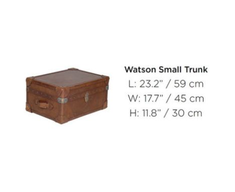 Watson Trunk  Vintage Cigar 