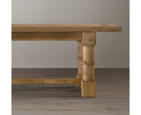 Gunbarrel Salvage Dining Table 213cm Genuine English Reclaimed Timber 213x100x79cm RRP  £ 3459