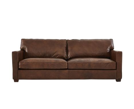 Fulham Broadway Sofa 2 Seater Ride.Nut & Weathered Oak 181x101x88cm RRP  £ 2496